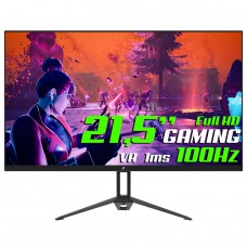 Monitor Gamer SuperFrame View, 21.5 Pol, Full HD, VA, 1ms, 100Hz, 99% sRGB, HDR, FreeSync, HDMI/VGA, SFVFB-22100-FHD - Open Box