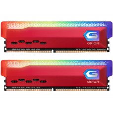 Memória DDR4 Geil Orion, Edição AMD, 16GB (2x8GB) 3200MHz, RGB, Red, GAOSR416GB3200C16BDC