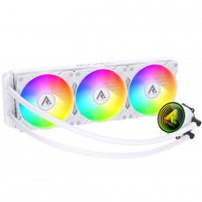 Water Cooler Ryvel Hidra ARGB, 360mm, Intel/AMD, Branco, RY-WC-HDR-WT
