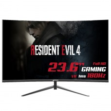 Monitor Gamer SuperFrame Precision, 23.6 Pol, Curvo, 180Hz,FreeSync