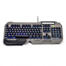 Teclado Gamer Warrior Ragnar, LED, Base Metal, ABNT2, TC222