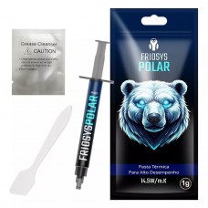 Pasta Térmica Friosys Polar 1g 14.5W/mK FSYPLR1G | Terabyte