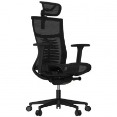 Cadeira Ergonomica Elements Vertta Special, Ajustável, Preta