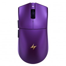 Mouse Gamer ATK Blazing Sky X1 V2 Extreme, Wireless, 30.000 DPI, 8K, Sensor PAW 3950, Roxo