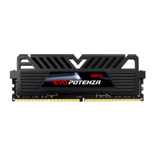 Memória DDR4 Geil Evo Potenza, 8GB, 2400MHz, Black, GAPB48GB2400C17SC
