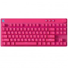 Teclado MCHOSE Mix 87 Rose Red Hall Effect RGB | Terabyte