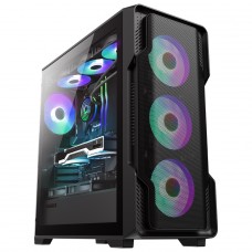 Gabinete Gamer Gamemax Siege Black Mid Tower E-ATX | Terabyte