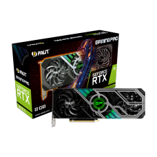 Placa de Vídeo Palit NVIDIA GeForce RTX 3070 Ti GamingPro, LHR, 8GB, GDDR6X, DLSS, Ray tracing, NED307T019P2-1046A