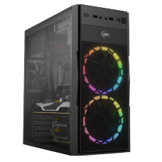 Gabinete Gamer KWG Vela M4, Mid Tower, RGB, Black - Terabyte