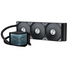 Water Cooler Tryx Panorama, 360mm, Display Curvo AMOLED Customizável, Intel-AMD, Preto, L-P360N-DS3M-G1K