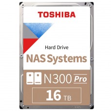 HD Toshiba N300 Pro 16TB 7200RPM 512MB NAS 3.5 | Terabyte