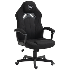 Cadeira Gamer Ninja Genin, PU+PVC, Altura Ajustável, Preta