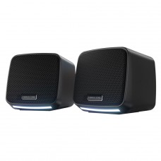Caixa de Som Force One Explorer, RGB, USB, Black, FR.AU.EX.01 - Open Box