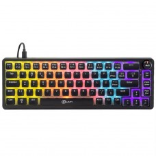 Teclado Mecânico Gamer Kalkan Drakar, 65%, Rainbow, Switch YH Brown, ABNT2, Preto, KLK00052 - Open Box