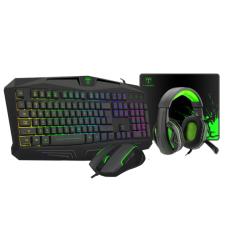 Combo Gamer T-Dagger Legion 4 em 1, Teclado, Mouse, Headset e Mousepad, T-TGS003