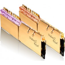 Memória DDR4 G.Skill Trident Z Royal, 16GB (2X8GB) 3600MHz, F4-3600C18D-16GTRG