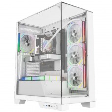 Gabinete Liketec Empire Snow Mid Tower ATX Branco | Terabyte