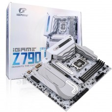 Placa Mãe Colorful iGame Z790D5 FLOW V20, Chipset Z790, Intel LGA 1700, ATX, DDR5, Branco - Open Box
