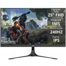 Monitor Gamer HQ Premium, 25 Pol, Full HD, 240Hz, 1ms, IPS, HDMI/DP, FreeSync, GP25I124