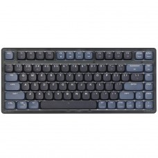 Teclado Mecânico Gamer Ajazz AK832, Wireless/Bluetooth/USB, 75%, ANSI, Switch Outemu Blue, Preto e Azul