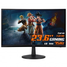 Monitor Gamer Acer Nitro, 23.6 Pol, Full HD, Curvo, VA, 75Hz, 1ms, FreeSync, HDMI/VGA, UM.UE0AA.004