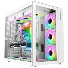 Gabinete Gamemax Lucent White Mid Tower ATX | Terabyte