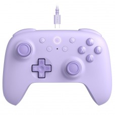 Controle Gamer 8BitDo Ultimate 2C, Com Fio, Hall Effect, Roxo, 82CD01 - Open Box