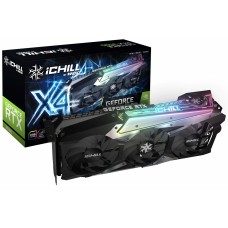 Placa de Vídeo INNO3D Geforce, ICHILL X4, RTX 3090, 24GB, GDDR6X, DLSS, Ray Tracing, C30904-246XX-1880VA36