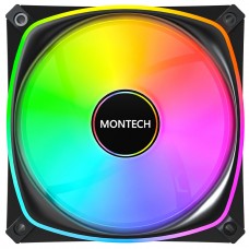 Cooler Fan Montech RX120 Pro ARGB 120mm Reverse PWM | Terabyte