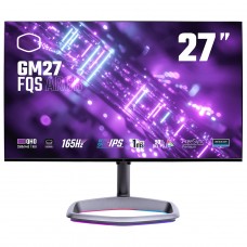 Monitor Gamer Cooler Master GM27-FQS ARGB, 27 Pol, IPS, WQHD, 1ms, 165Hz, FreeSync Premium, CMI-GM27-FQSA-BR