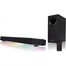 Caixa De Som Creative Sound Blaster X Katana Customizable, 7.1 Virtual Surround , Bluetooth/USB/3.5mm, Black, 51MF8245AA000