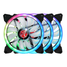 Cooler para Gabinete Raijintek Iris 14 RBW ADD-3, ARGB, 140mm, 0R40B00115