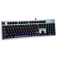 Teclado Mecânico Gamer Evolut Blacksmith, Rainbow, Switch Blue, ABNT2, EG-208