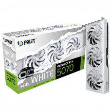 Placa de Vídeo Palit RTX 5070 White OC 12GB GDDR7 | Terabyte