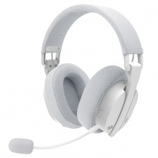 Headset Gamer Redragon Luce H888W, Sem Fio, Bluetooth/2.4GHz, Drivers de 40mm, Branco - Open Box