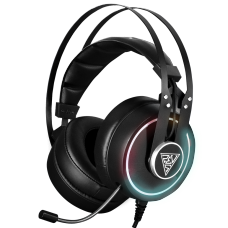 Headset Gamer Gamdias Hebe P1A, Surround 7.1, RGB, Black