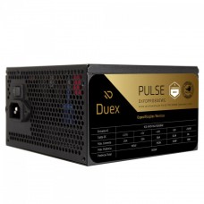 Fonte Duex Pulse Pro, 800W, Cybenetics Gold, PFC Ativo, Full Modular, Preto - Open Box