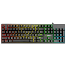 Teclado Gamer Mecânico Gamemax KG901, Switch Blue, US, Rainbow
