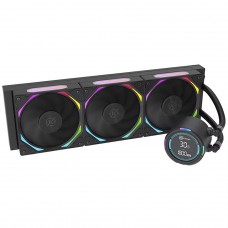 Water Cooler Kalkan Delta V2 360 ARGB, 360mm, Com Display, Intel-AMD, Preto, KLK00067