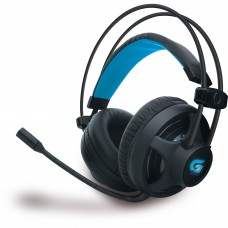 Headset Gamer Fortrek Pro H2 LED Azul Preto | Terabyte