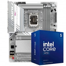 Kit Upgrade, Intel Core Ultra 5 225F, Placa Mãe Gigabyte Z890 Aorus Elite WiFi7 ICE