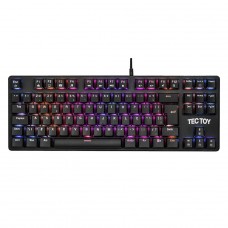 Teclado Mecânico Gamer TecToy XP-Board, RGB, Switch Outemu Red, ABNT2, Black