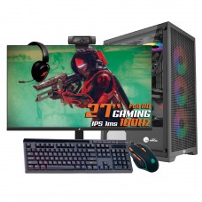 PC Completo T-GAMER Stream Force AMD Ryzen 5 5500, Geforce RTX 3060, Memória 16GB DDR4, SSD 1TB, Monitor Gamer 27', Teclado, Mouse, Headset