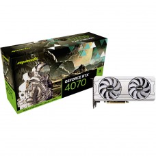 Placa de Vídeo Manli NVIDIA GeForce RTX 4070, White, 12GB, GDDR6X, DLSS, Ray Tracing, M-NRTX4070/6RFHPPP-M2559