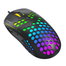 Mouse Gamer Gamemax MG8, 6400 DPI, RGB, Preto