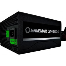 Fonte Gamemax GM600G 600W, 80 Plus Platinum, Semi-Modular, PFC Ativo, Black