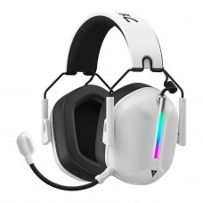 Headset Gamer Force One Kabuto, 3,5mm/USB/Bluetooth, RGB, Drivers de 50mm, White, FR.AU.KB.01