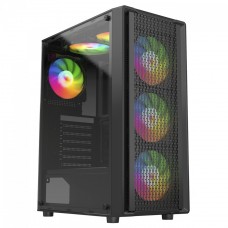 Gabinete Liketec Storm Mesh Mid Tower 3 Fans RGB | Terabyte