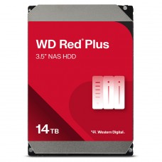 HD WD Red Plus, 14TB, SATA, 7200RPM, 512MB, NAS, 3.5", WD142KFGX