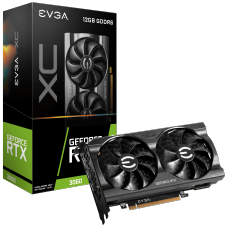 Placa de Vídeo EVGA GeForce RTX 3060 XC Gaming Dual Fan, 12GB, GDDR6, DLSS, Ray Tracing, 12G-P5-3657-KR